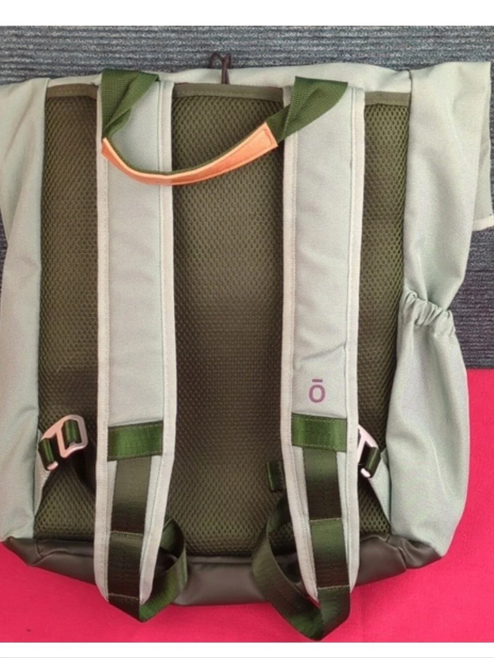 doTERRA Green Backpack Sustainable, Recycled Construction For Kitty Rescue!